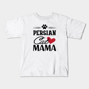 Persian Cat Mama Kids T-Shirt